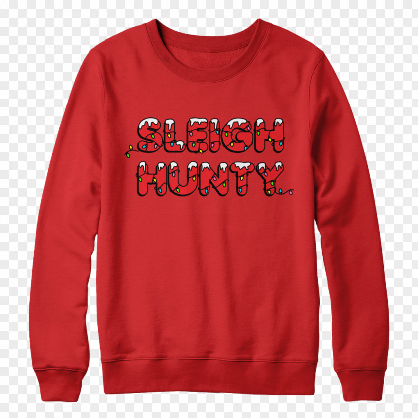 Crew Neck T-shirt Hoodie Clothing Sweater PNG