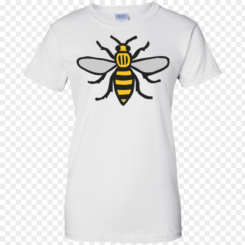 Manchester Bee T-shirt Worker Hoodie PNG