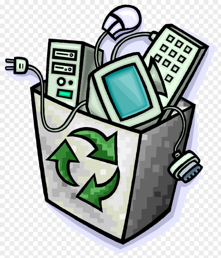 Recycle Bin Computer Recycling Electronic Waste Electronics PNG