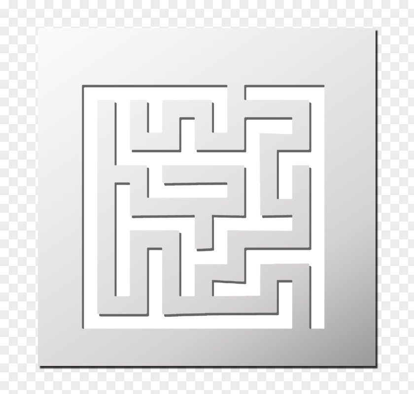 Labyrinth Maze Puzzle Rectangle PNG