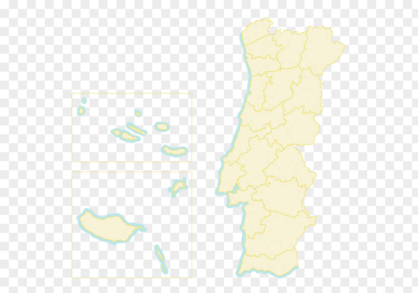 Map Portugal PNG