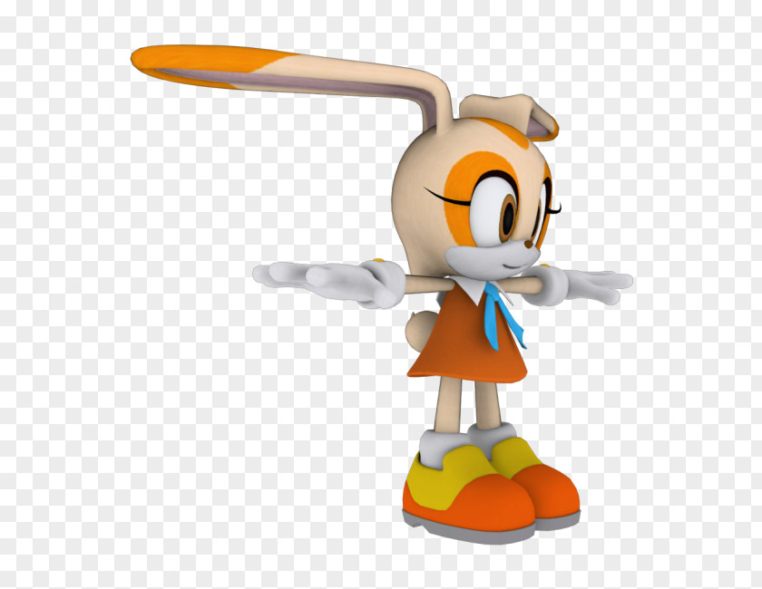 Technology Cream The Rabbit Sonic Generations Figurine PNG