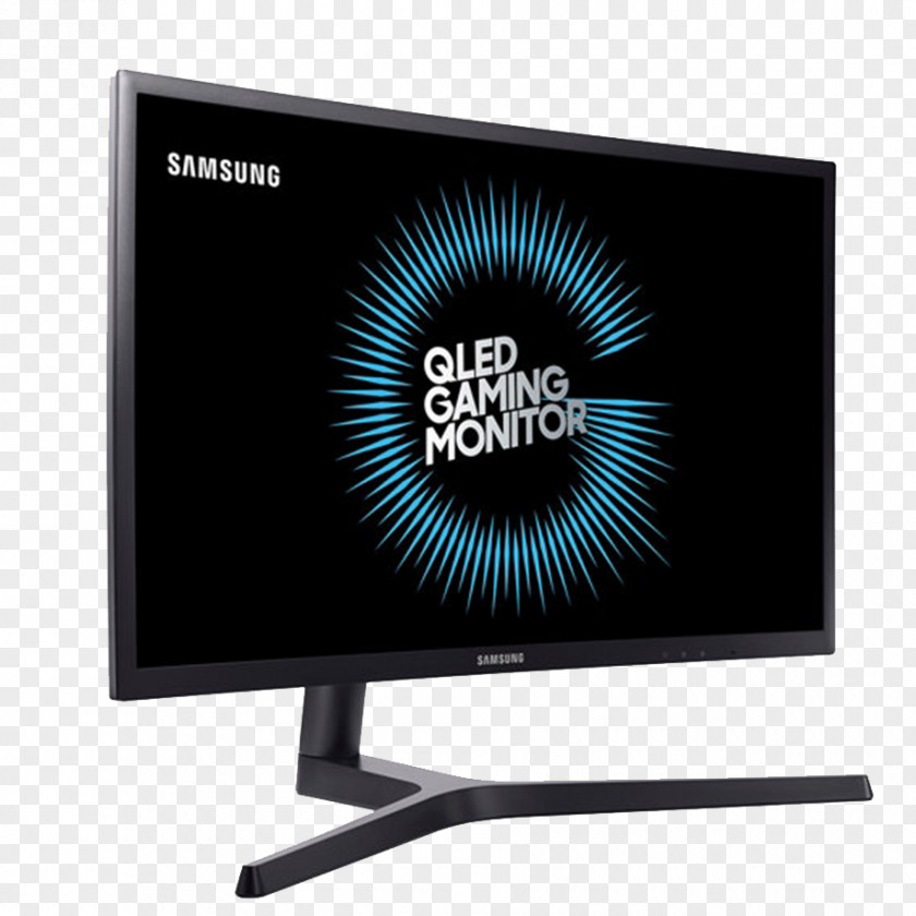 Samsung Computer Monitors LED-backlit LCD 1080p Quantum Dot Display PNG