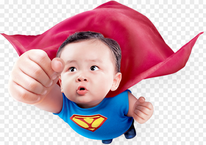 Superman Flying Clark Kent Infant Supergirl Child PNG