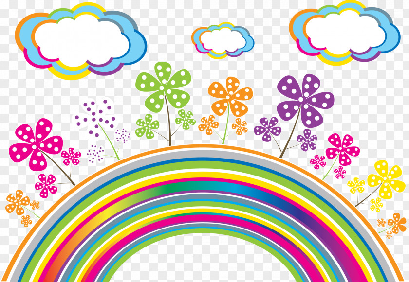 Congrats Rainbow Drawing .de Color PNG