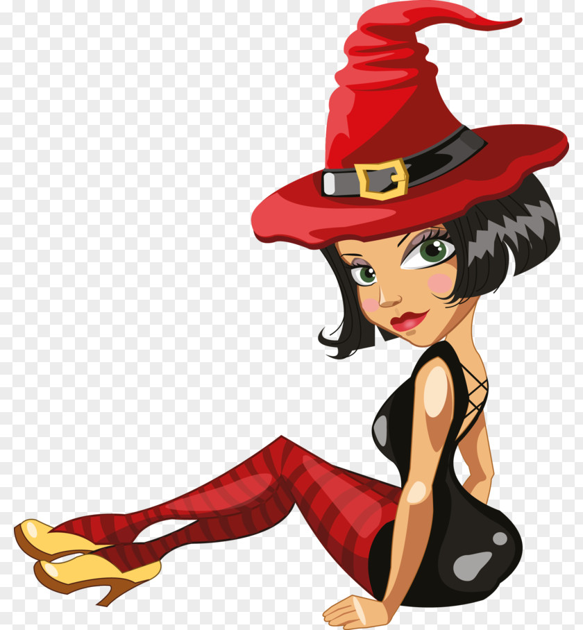Halloween Cross-stitch Witch Hag Clip Art PNG