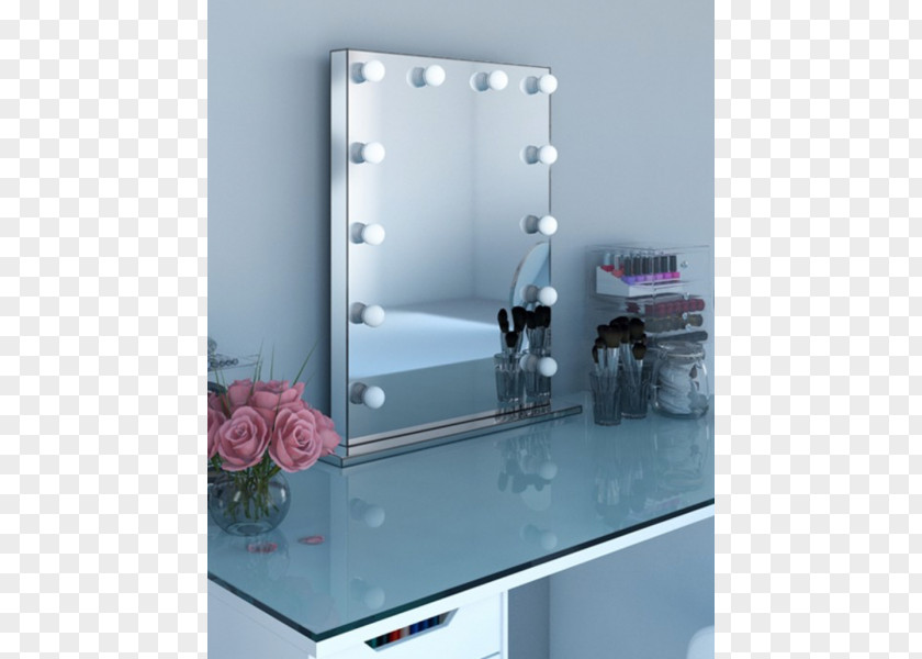 Light Mirror Bathroom Cabinet Lowboy Glass PNG