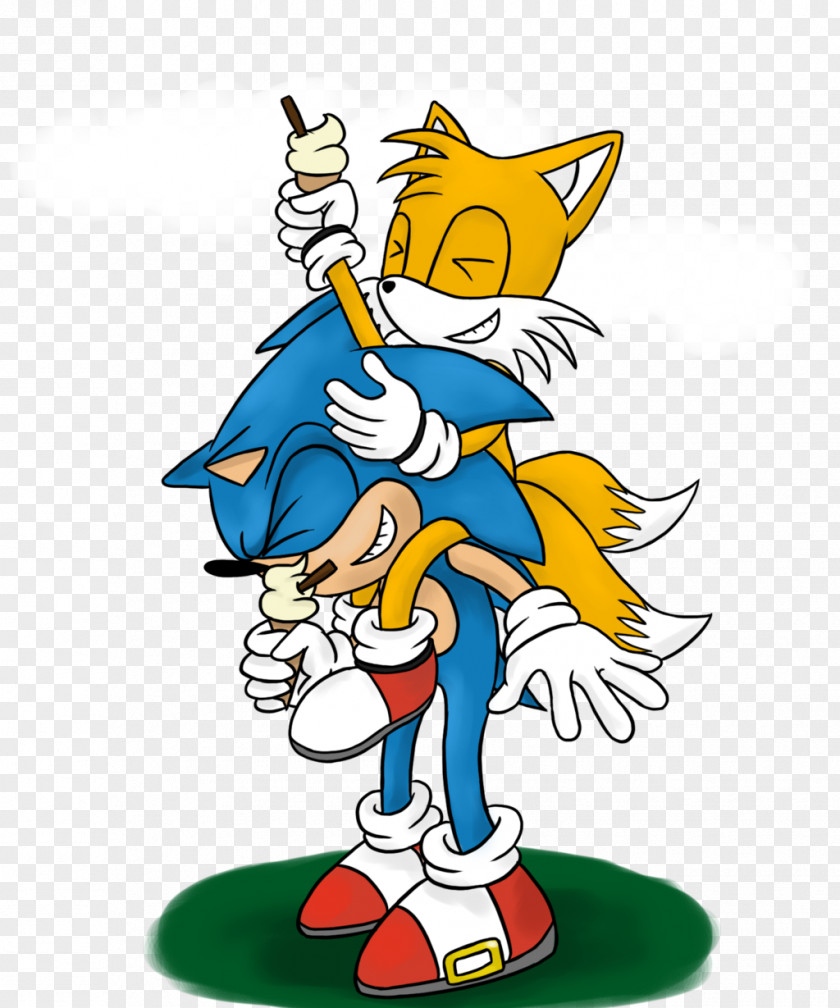 Mario And Sonic Kissing Chaos Tails Clip Art Fiction Image PNG