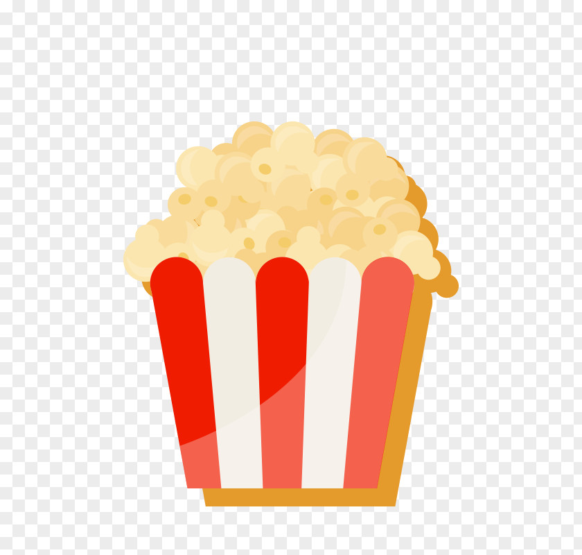 Small Cake Popcorn Cartoon Cinema PNG