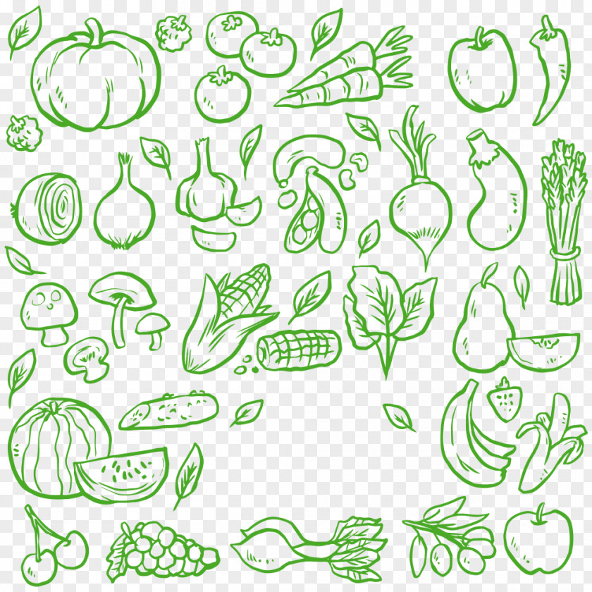 Vegetable Material Green Food PNG