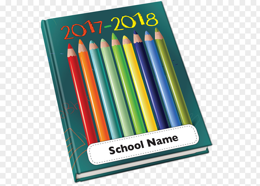 Yearbook Cover Pencil Writing Implement Material PNG