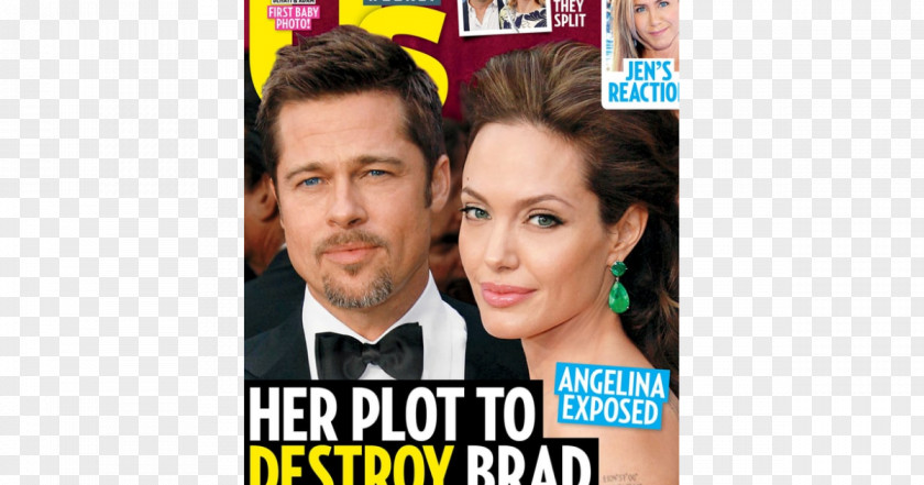 Angelina Jolie Brad Pitt Brangelina Gossip Magazine Celebrity PNG
