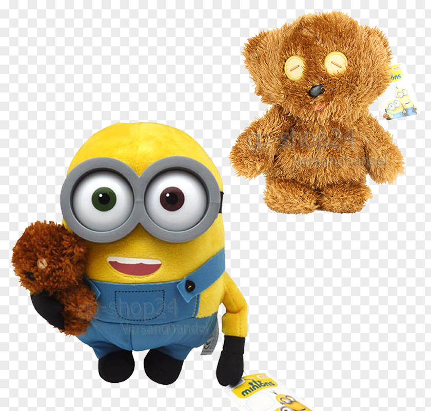 Bob Minion Plush The Minions Bear Stuffed Animals & Cuddly Toys PNG