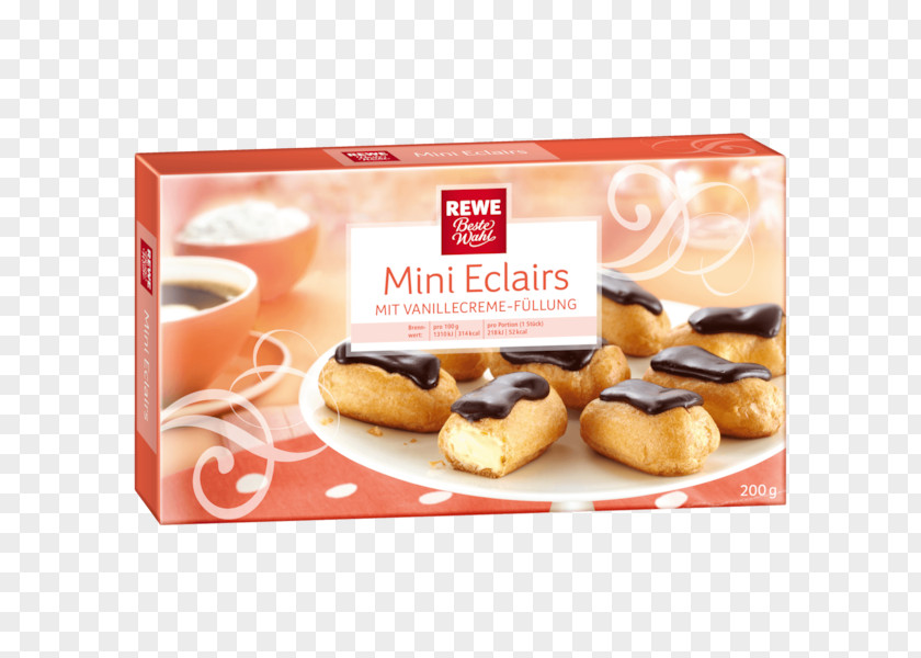 Cake Biscuits Éclair Petit Four Dessert REWE Group PNG