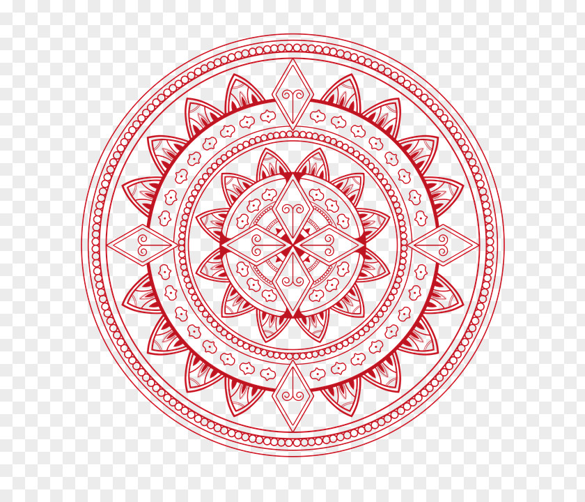 Mandala Art Image Drawing Coloring Book PNG