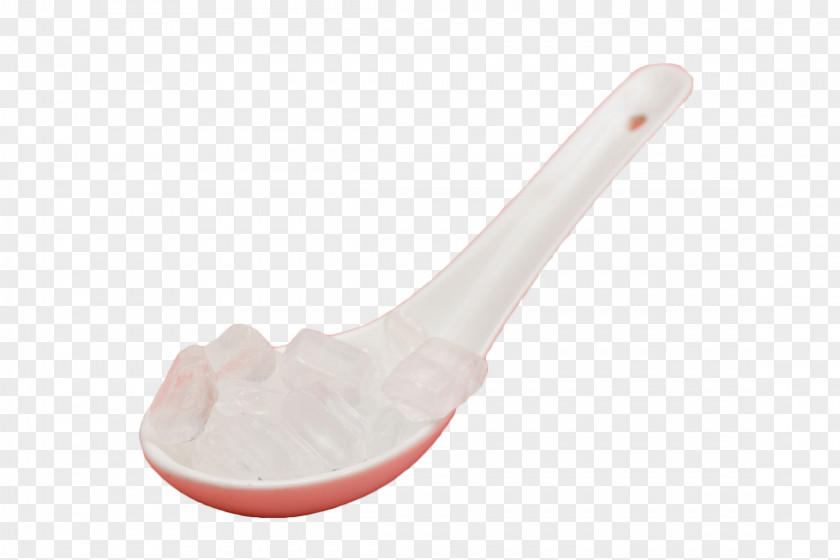 One Scoop Of White Sugar Spoon Plastic PNG