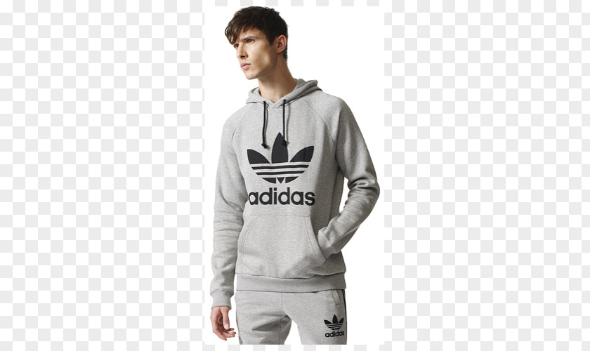 Adidas Hoodie Trefoil Originals Clothing PNG