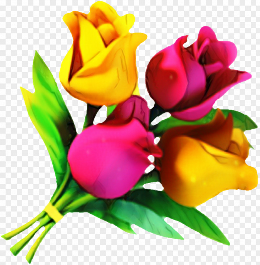 Artificial Flower Rose Family Flowers Background PNG