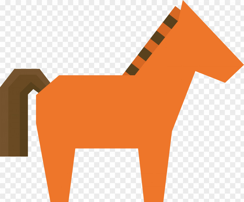 Giraffe Horse Line Meter Font PNG