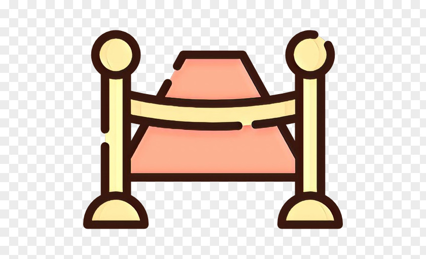 Line Furniture Table PNG
