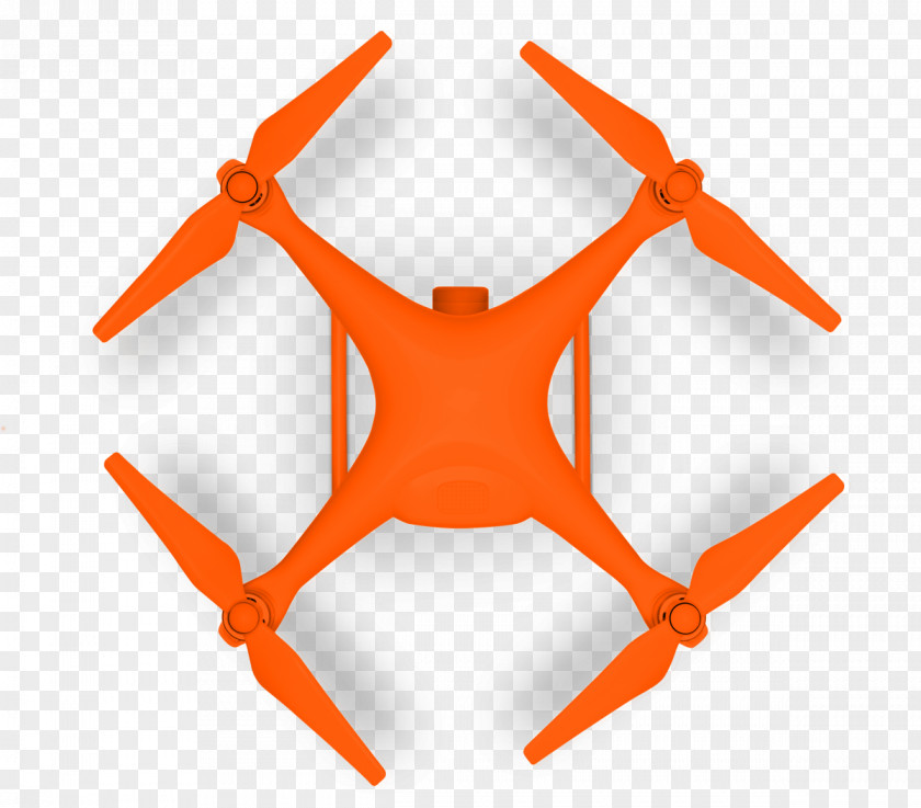 Orange Hubsan X4 H501S DJI Unmanned Aerial Vehicle Quadcopter First-person View PNG