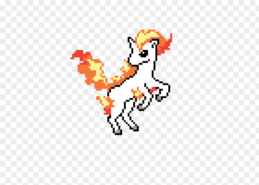 Pokemon Pixel Art Ponyta Pokémon Drawing PNG