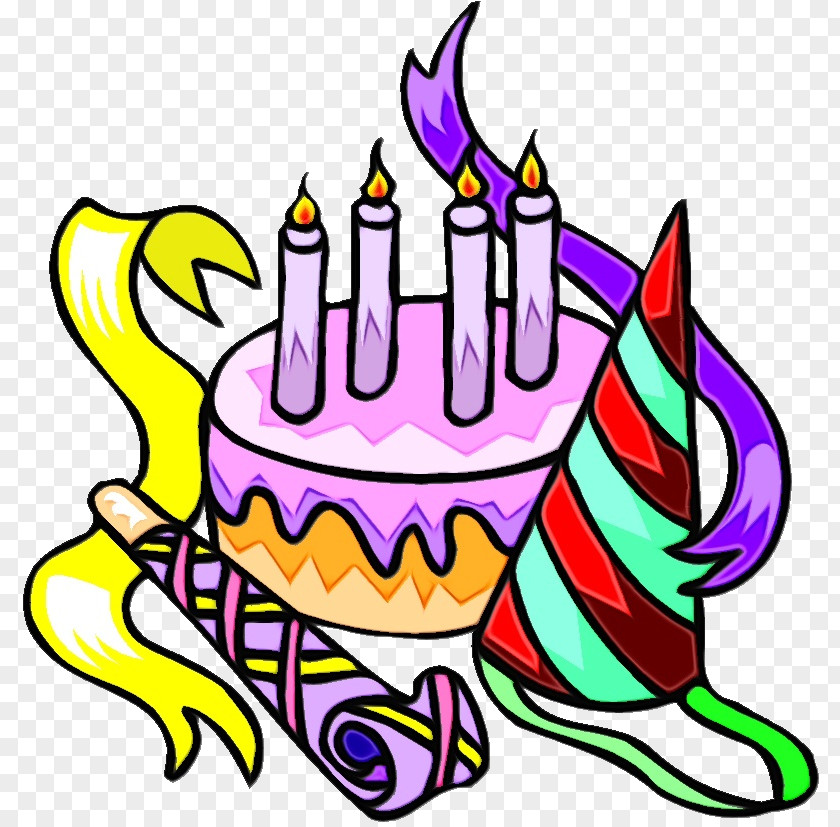Cake Decorating Supply Cartoon Birthday PNG