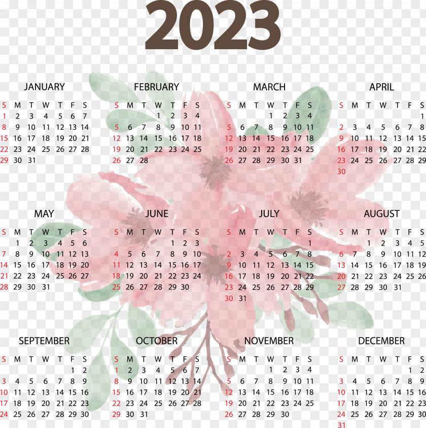 Calendar Calendar Year Names Of The Days Of The Week Gregorian Calendar Week PNG
