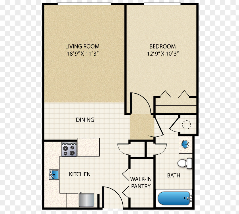 Floor Plan The Bluffs Apartments Laundry Room PNG