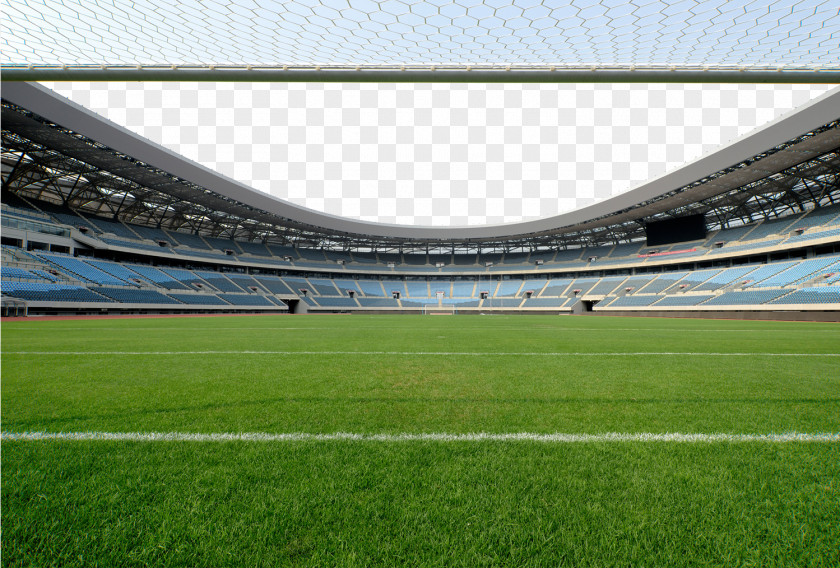 Green Stadium Football Pitch Computer File PNG