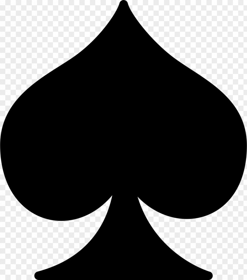 Ace Playing Card Of Spades Suit PNG