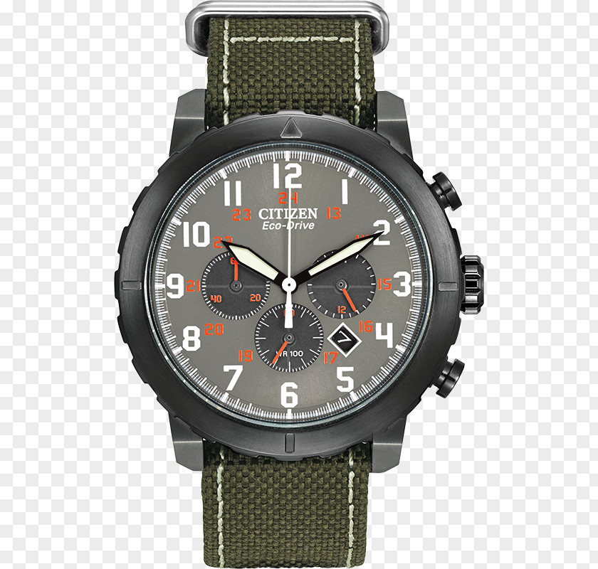 Citizen Watch Eco-Drive Strap Holdings Chronograph PNG