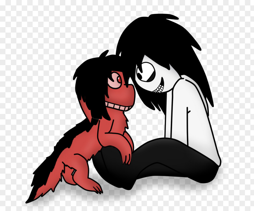 Dog Jeff The Killer Smile.Dog Slenderman Creepypasta PNG