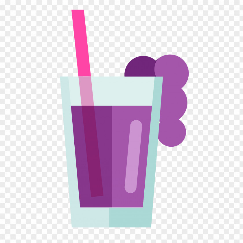 Grape Juice Vector Graphics Adobe Illustrator Illustration Flat Design PNG