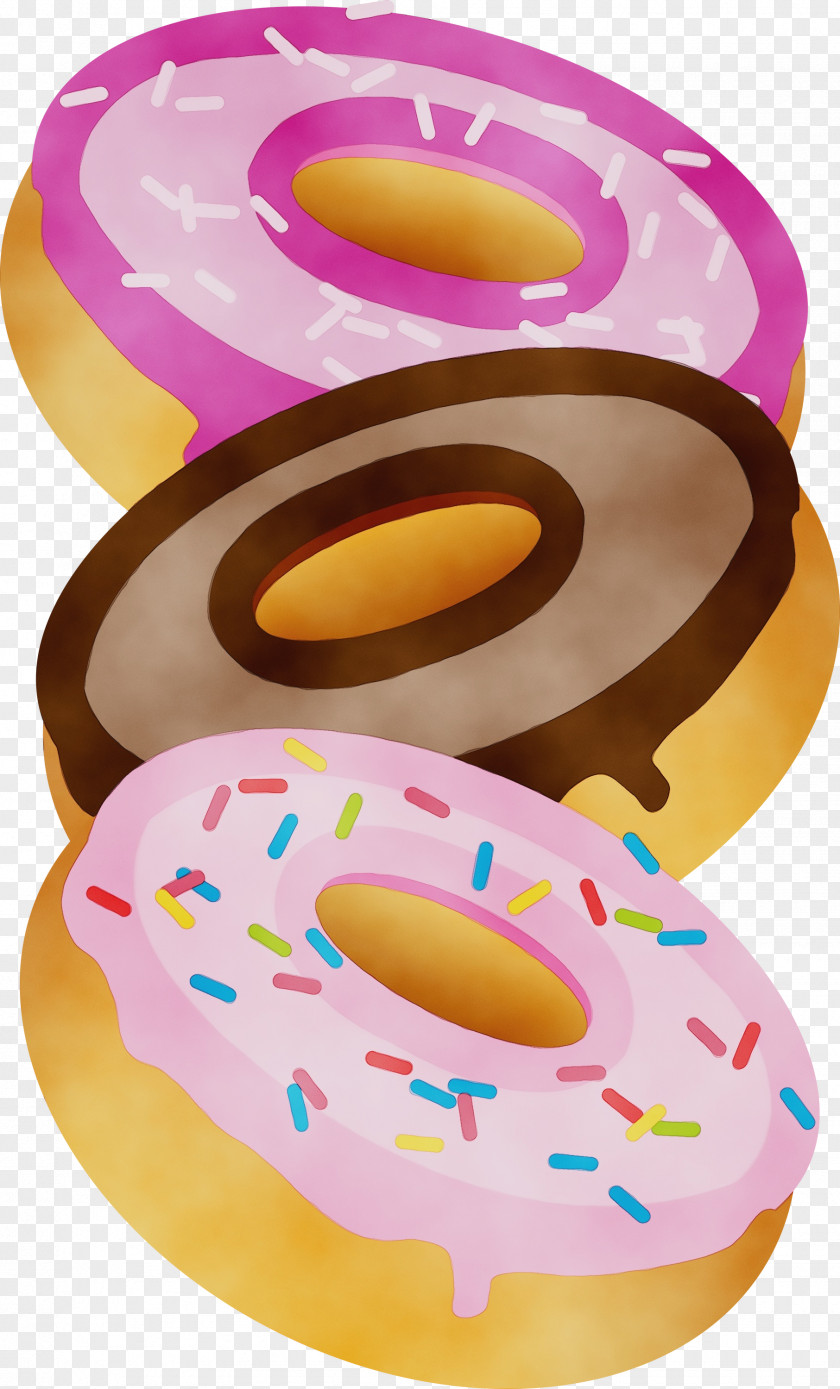 Heart Ciambella Doughnut Food Baked Goods Pastry Clip Art PNG