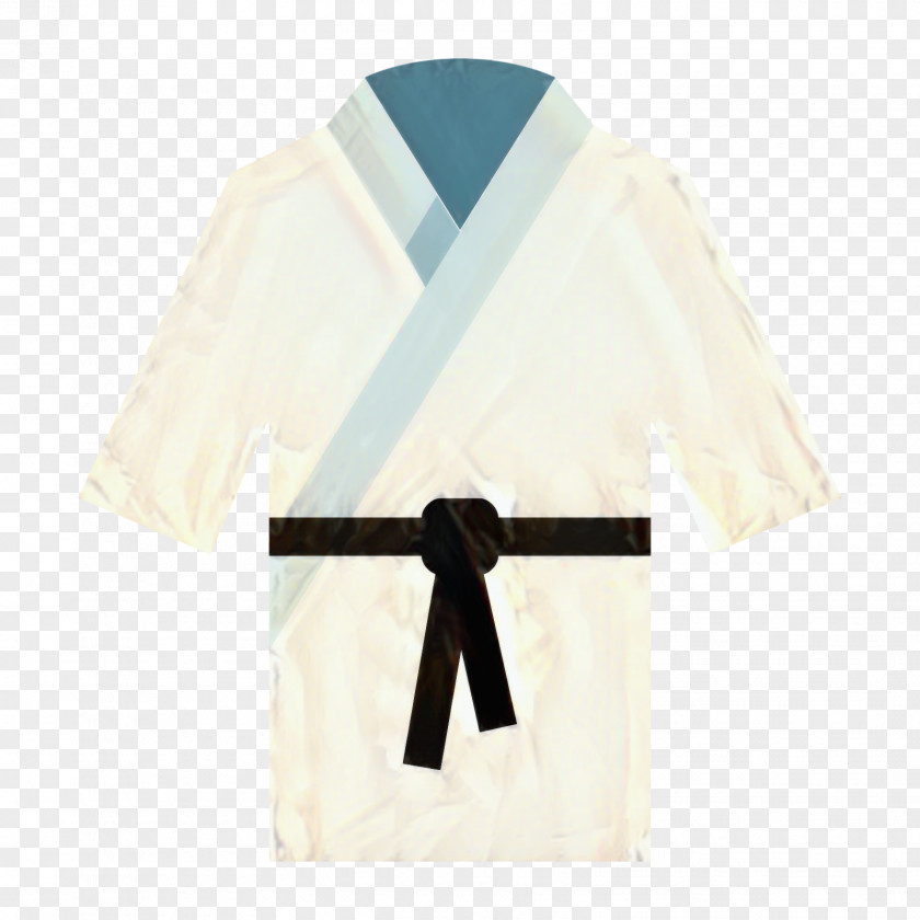 Judo Sash Kimono White PNG