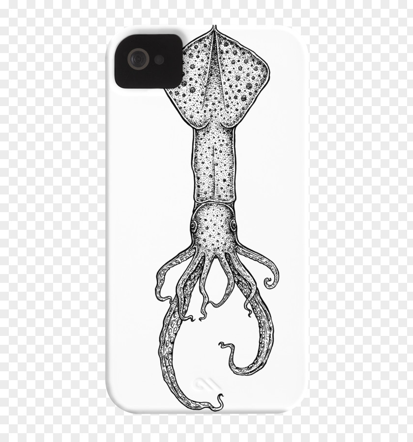 Squid T-shirt /m/02csf Design By Humans PNG