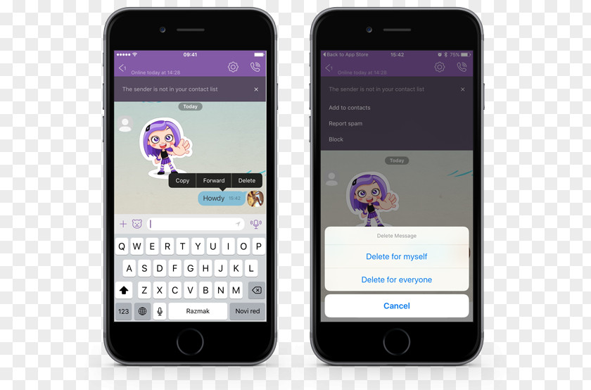 Viber Android Telephone Smartphone PNG