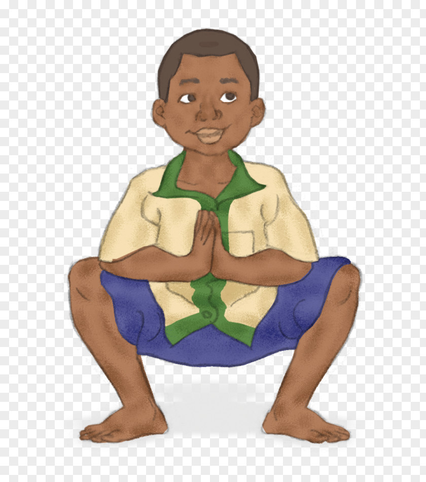 Yoga For Children Asana Series PNG
