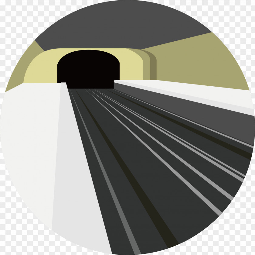 Cartoon Subway Tunnel Surfers Rapid Transit Train PNG