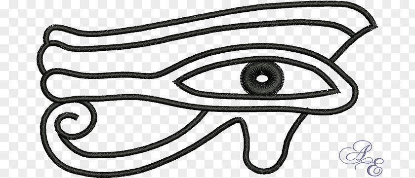 Embroidery Eye Of Horus Isis Ankh Egyptian PNG