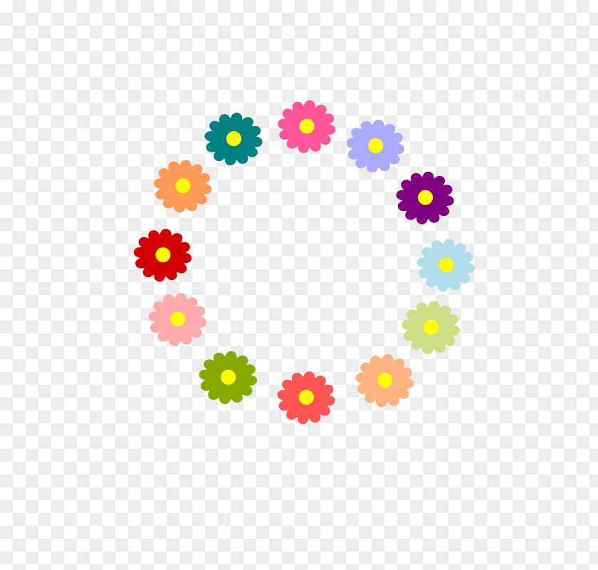 Free Flower Vectors Rainbow Rose Clip Art PNG