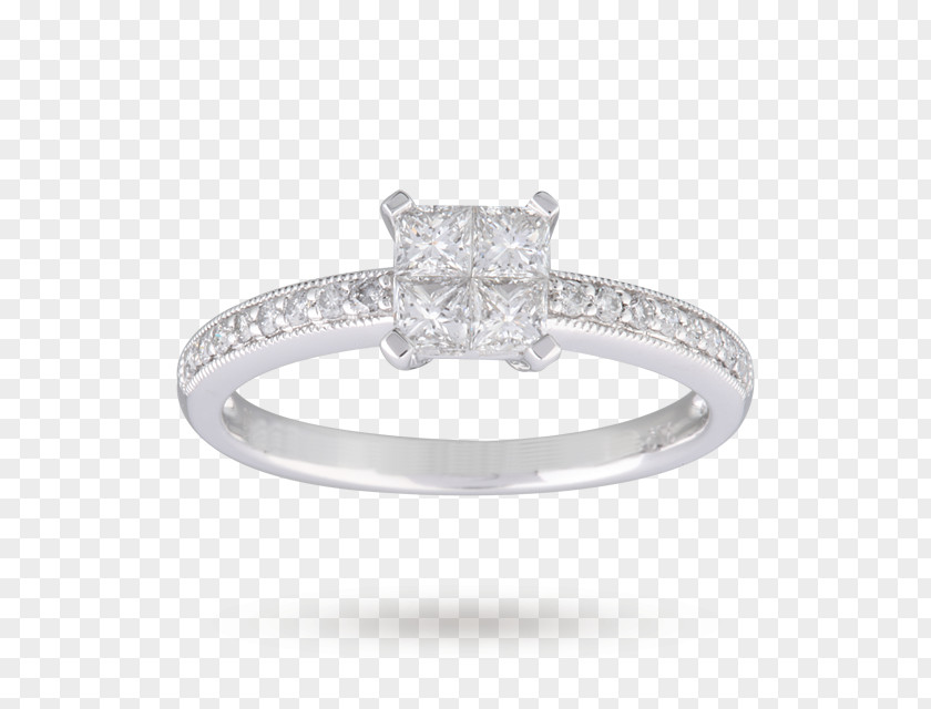 Glittering Diamond Wedding Ring Size Engagement PNG