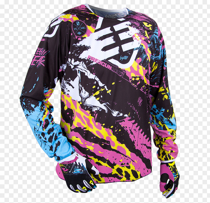 Motocross Uniform Jersey Clothing Motorcycle Personal Protective Equipment PNG