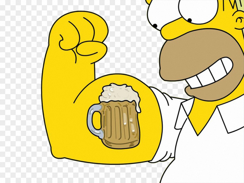 Simpsons Homer Simpson Beer Bart Marge Moe Szyslak PNG