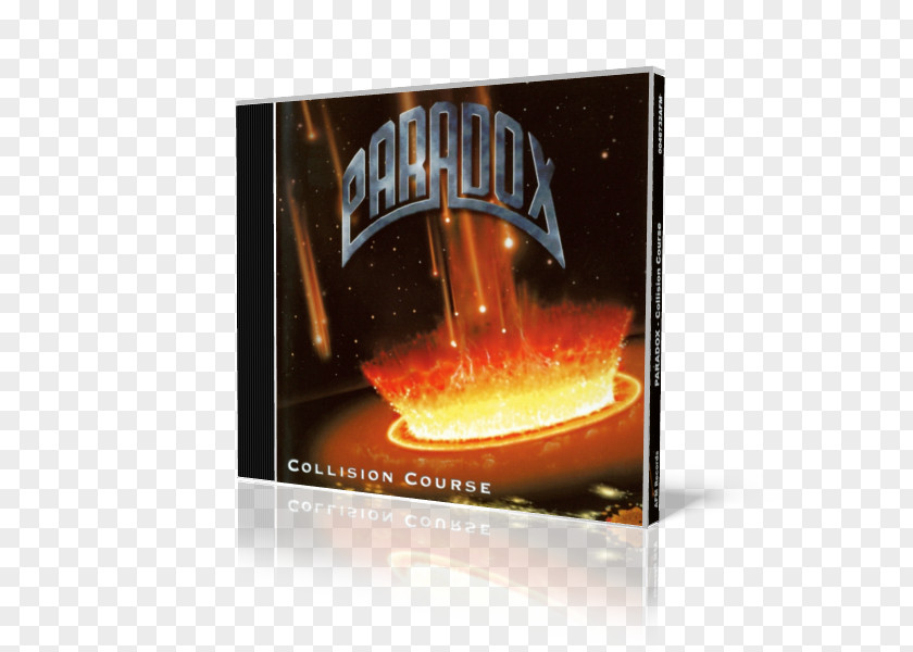Collision Course Paradox Album Cover Power Metal PNG