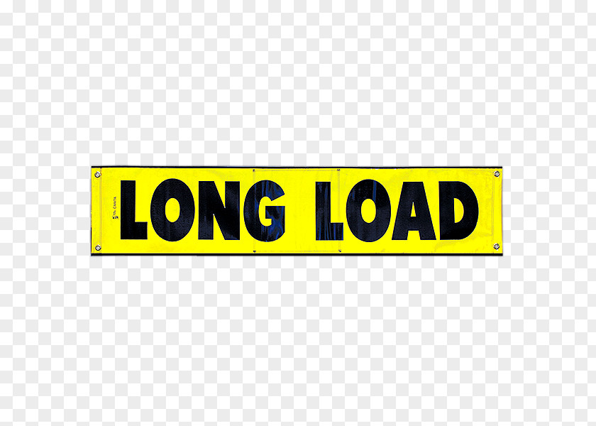 Long Banner Vinyl Banners Oversize Load Logo Flag PNG