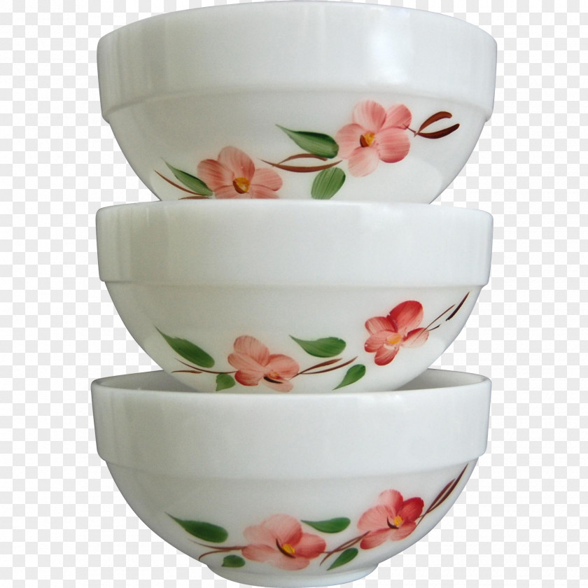 Peach Blossom Fire-King Tableware Bowl Anchor Hocking Mug PNG