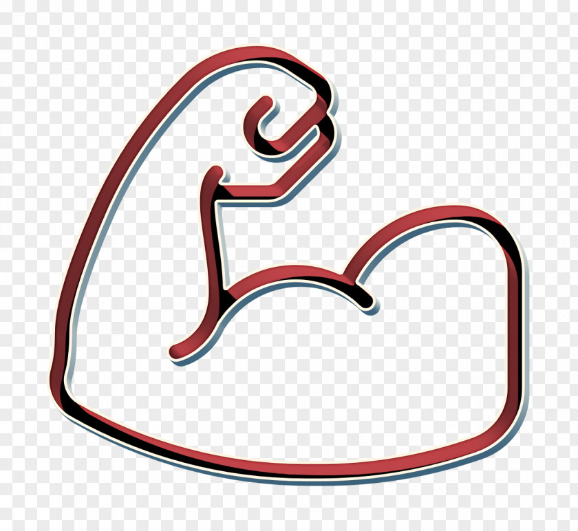 Symbol Logo Health & Fitness Icon Arm Muscles PNG