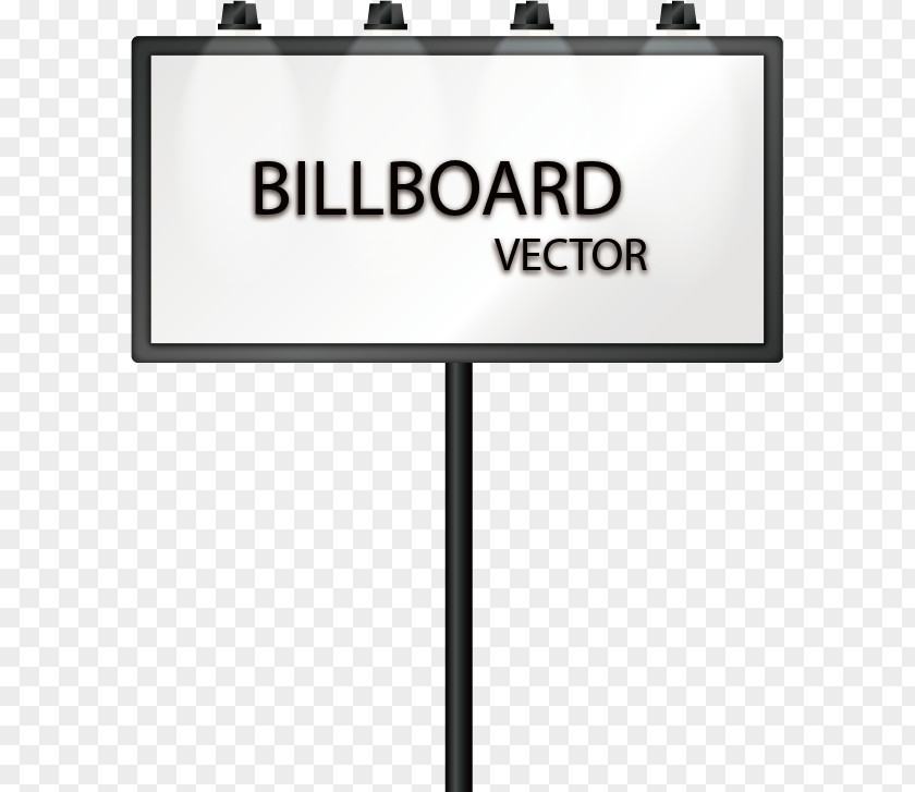 Vector Hand-painted Billboards Euclidean Line Angle Billboard PNG